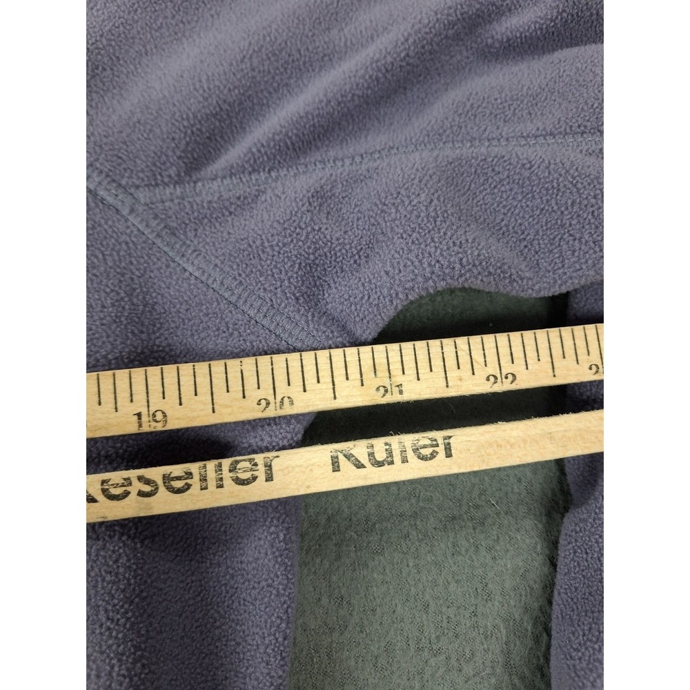 Mountain Hardwear Pullover Womens XL Gray 1/4 Zip High Neck Fleece Top - Picture 8 of 10